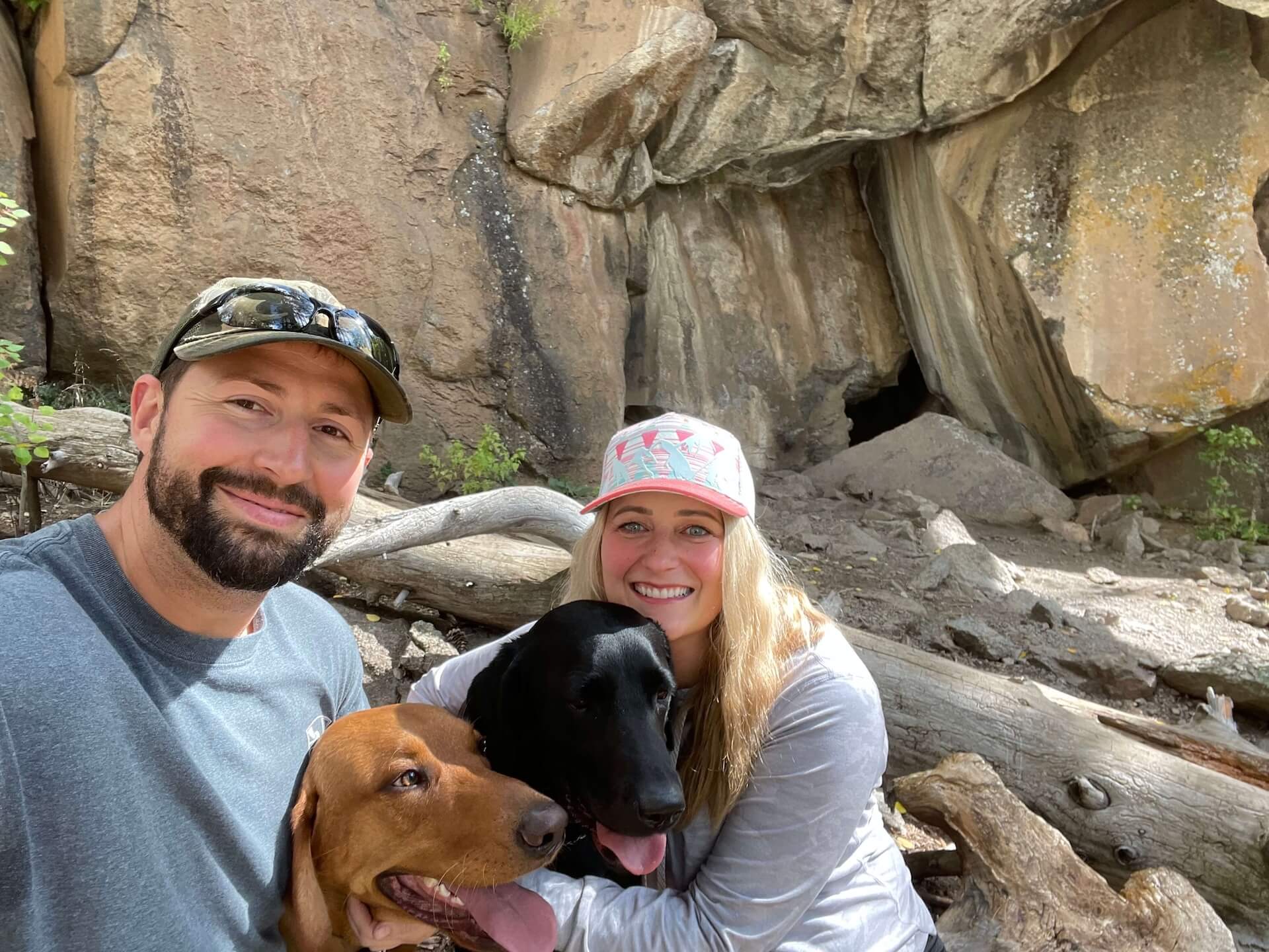 Dr. Jesse Saul, DVM Page Animal Wellness and fiancee in Page, AZ 
